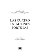 Las Cuatro Estaciones Portenas Orchestra Scores/Parts sheet music cover